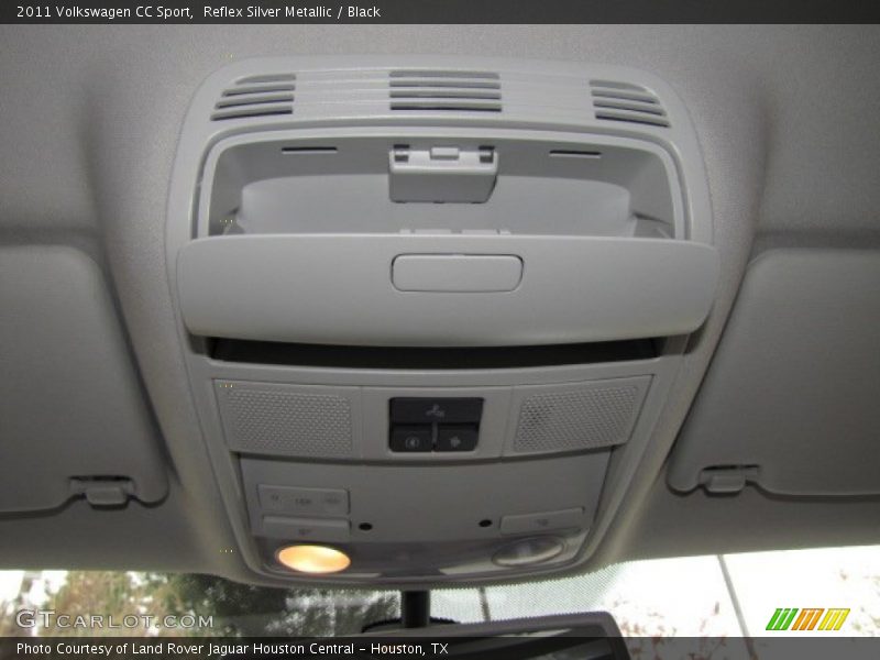 Reflex Silver Metallic / Black 2011 Volkswagen CC Sport
