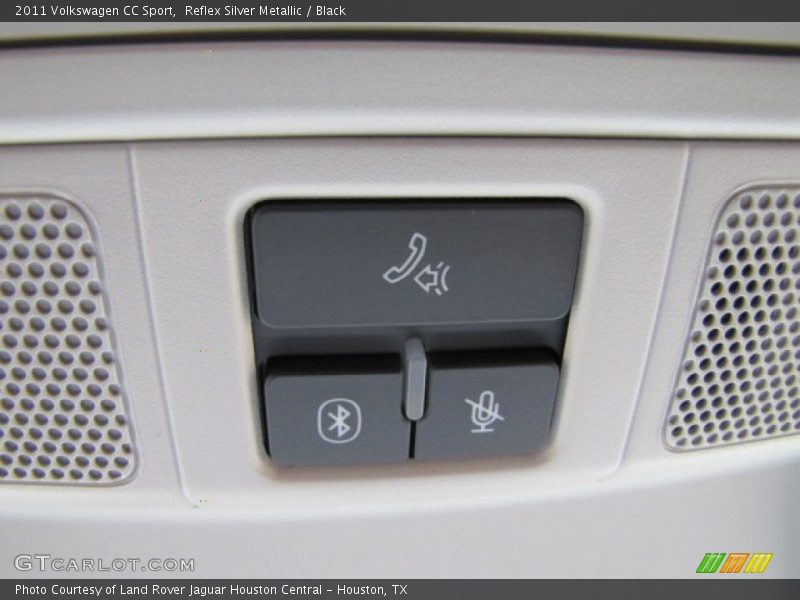 Reflex Silver Metallic / Black 2011 Volkswagen CC Sport