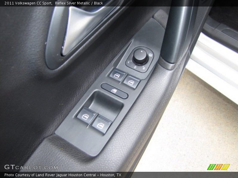 Reflex Silver Metallic / Black 2011 Volkswagen CC Sport