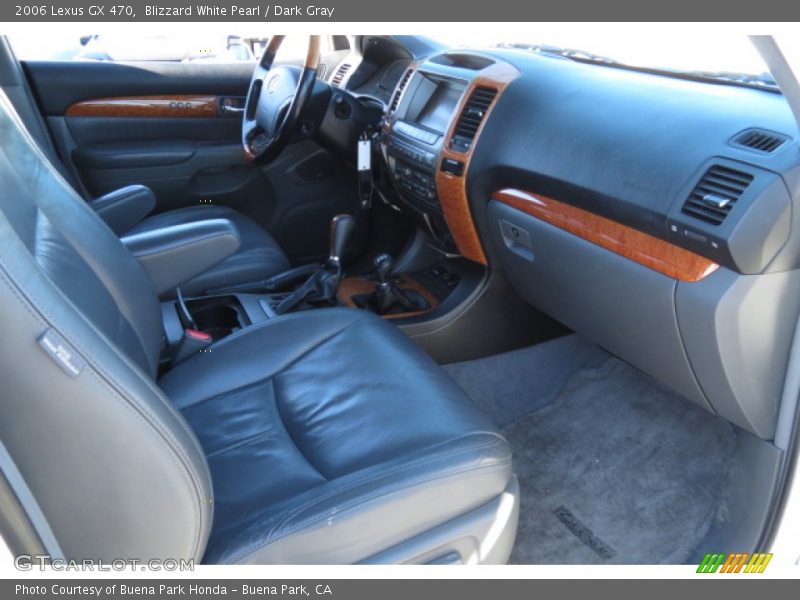 Blizzard White Pearl / Dark Gray 2006 Lexus GX 470