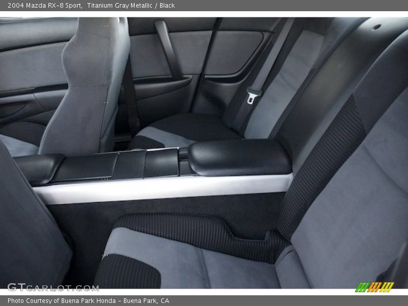 Rear Seat of 2004 RX-8 Sport