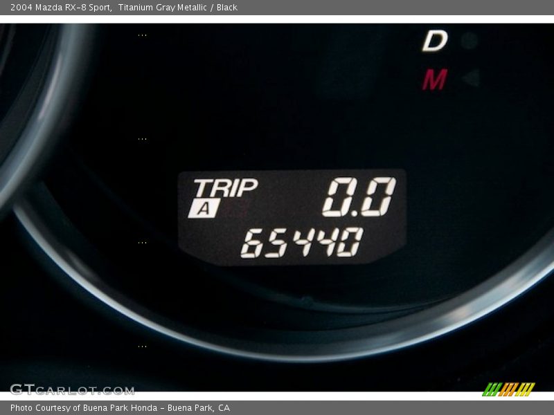 Titanium Gray Metallic / Black 2004 Mazda RX-8 Sport