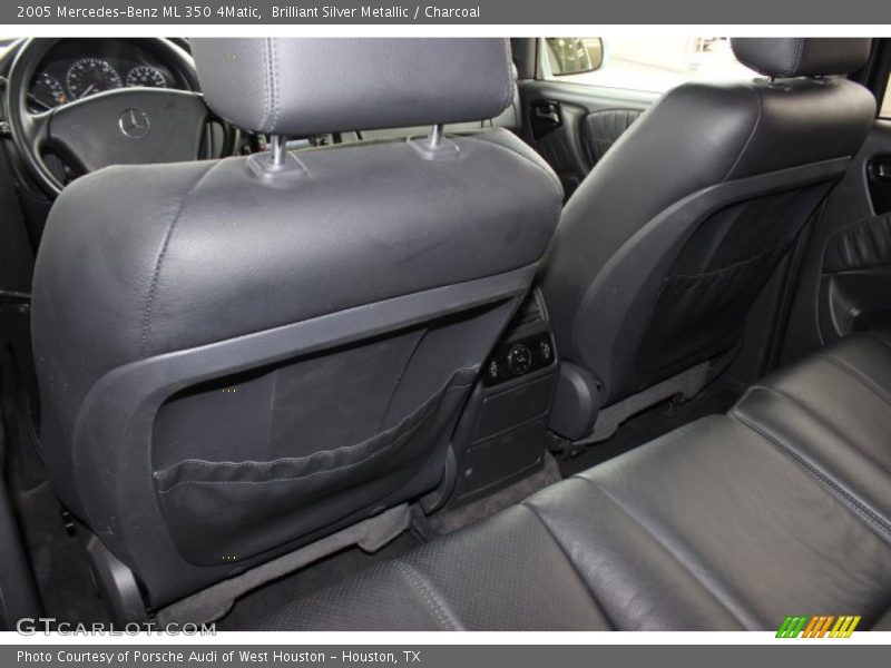 Brilliant Silver Metallic / Charcoal 2005 Mercedes-Benz ML 350 4Matic