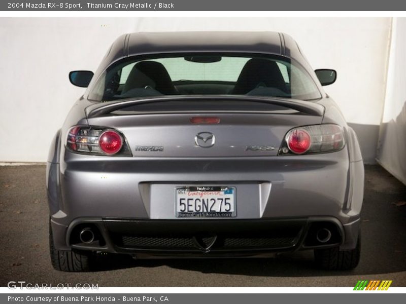 Titanium Gray Metallic / Black 2004 Mazda RX-8 Sport