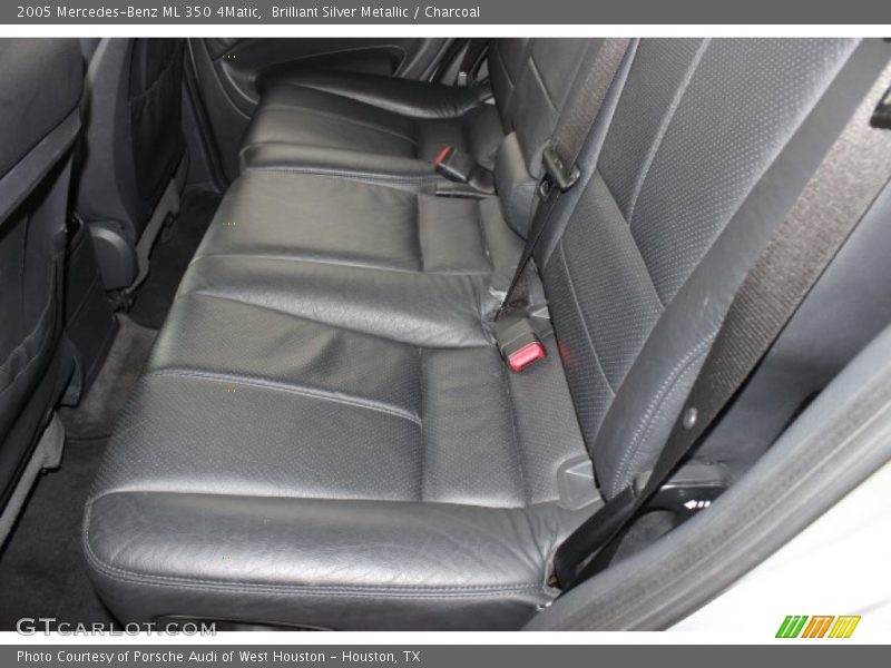 Brilliant Silver Metallic / Charcoal 2005 Mercedes-Benz ML 350 4Matic