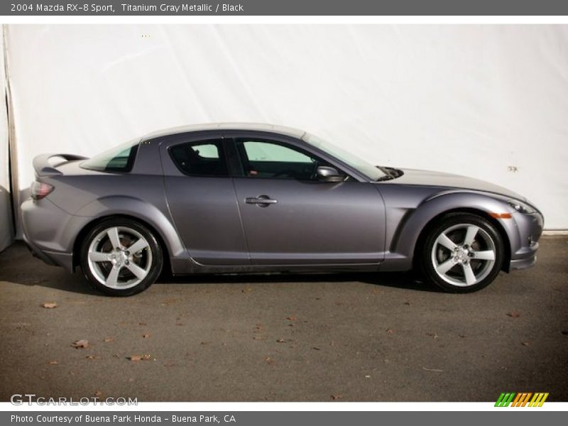 Titanium Gray Metallic / Black 2004 Mazda RX-8 Sport