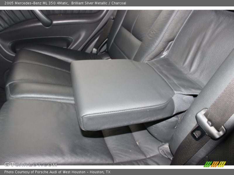 Brilliant Silver Metallic / Charcoal 2005 Mercedes-Benz ML 350 4Matic