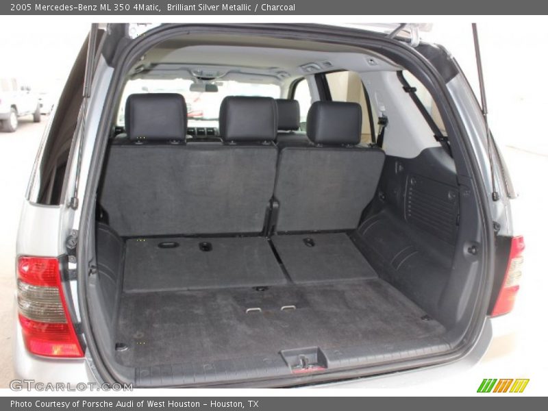 Brilliant Silver Metallic / Charcoal 2005 Mercedes-Benz ML 350 4Matic