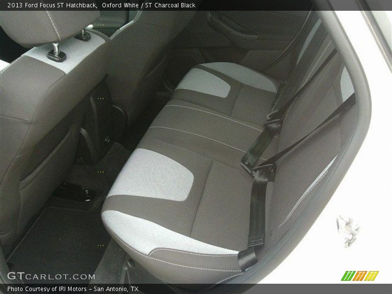 Oxford White / ST Charcoal Black 2013 Ford Focus ST Hatchback