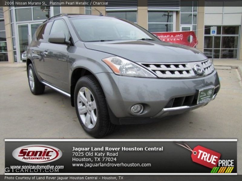 Platinum Pearl Metallic / Charcoal 2006 Nissan Murano SL