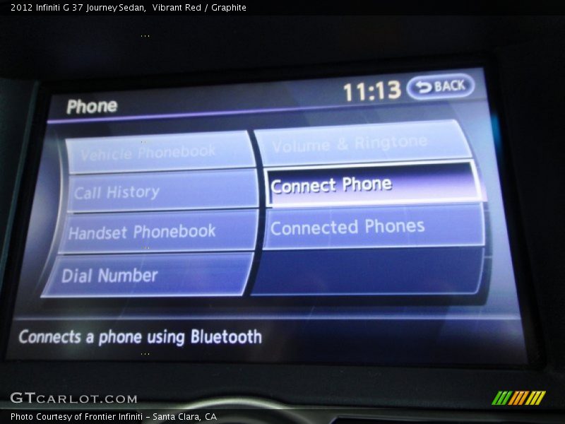 Vibrant Red / Graphite 2012 Infiniti G 37 Journey Sedan