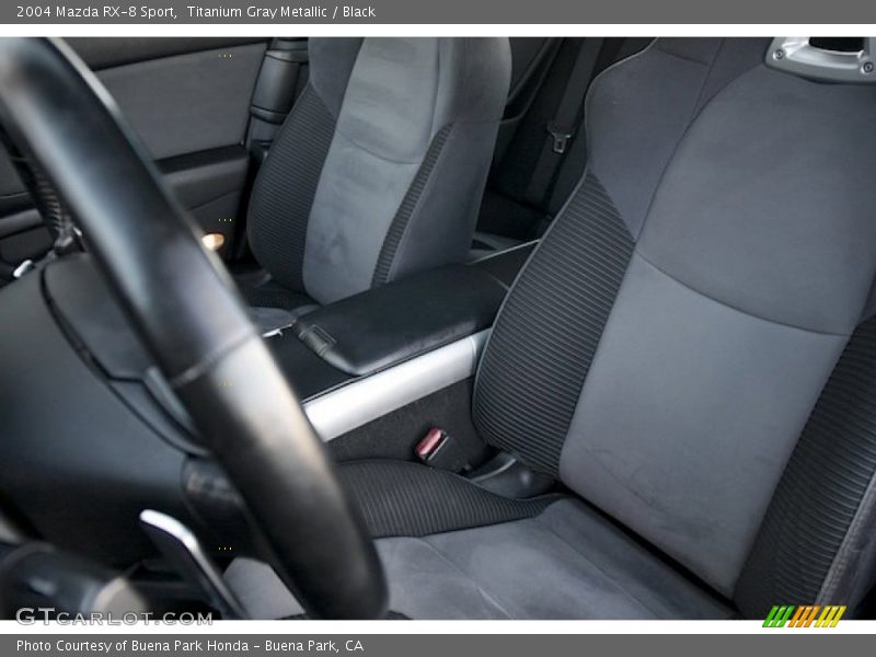 Titanium Gray Metallic / Black 2004 Mazda RX-8 Sport