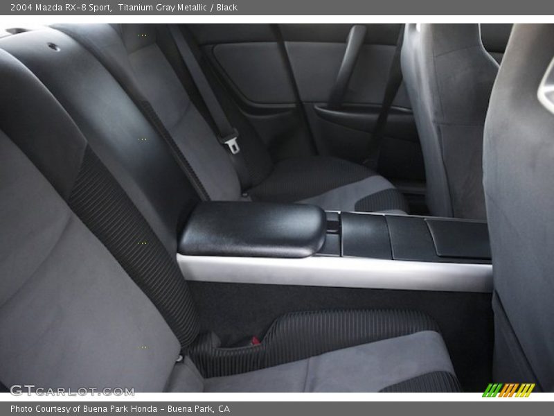 Rear Seat of 2004 RX-8 Sport