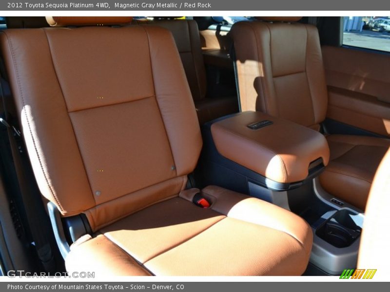 Magnetic Gray Metallic / Red Rock 2012 Toyota Sequoia Platinum 4WD