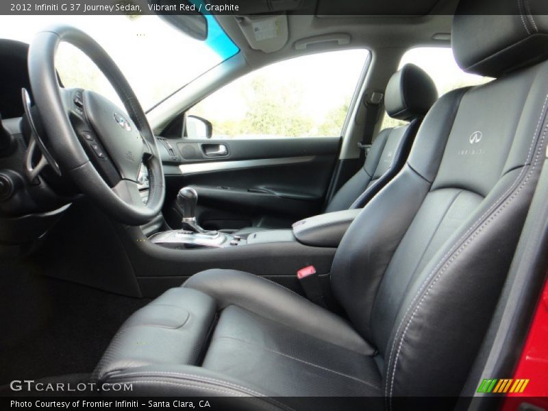 Vibrant Red / Graphite 2012 Infiniti G 37 Journey Sedan