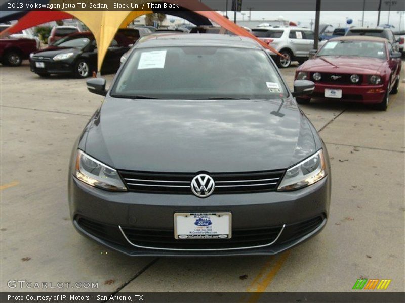 Black Uni / Titan Black 2013 Volkswagen Jetta TDI Sedan