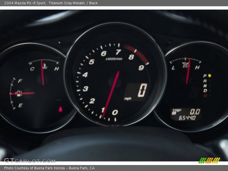  2004 RX-8 Sport Sport Gauges