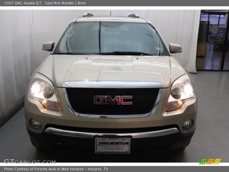 Gold Mist Metallic / Brick 2007 GMC Acadia SLT