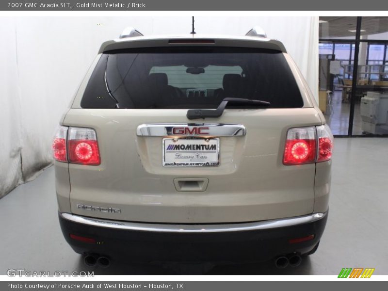 Gold Mist Metallic / Brick 2007 GMC Acadia SLT