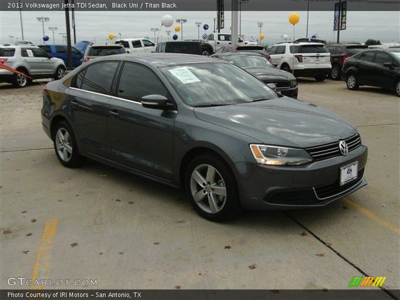 Black Uni / Titan Black 2013 Volkswagen Jetta TDI Sedan