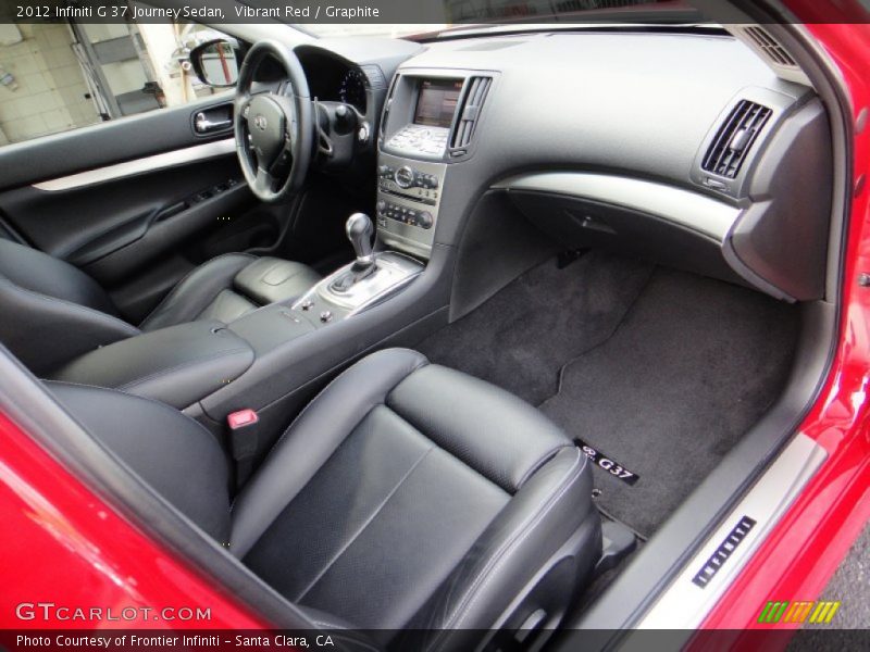 Vibrant Red / Graphite 2012 Infiniti G 37 Journey Sedan