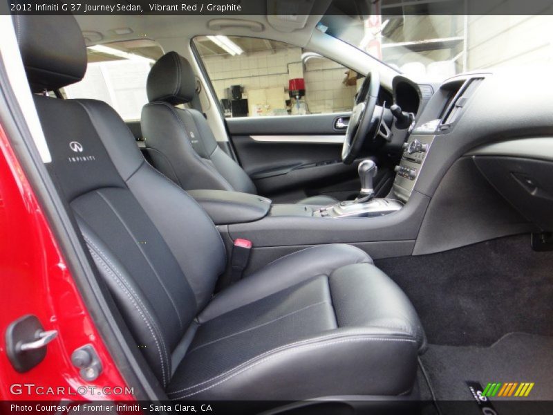 Vibrant Red / Graphite 2012 Infiniti G 37 Journey Sedan