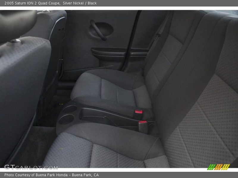 Silver Nickel / Black 2005 Saturn ION 2 Quad Coupe