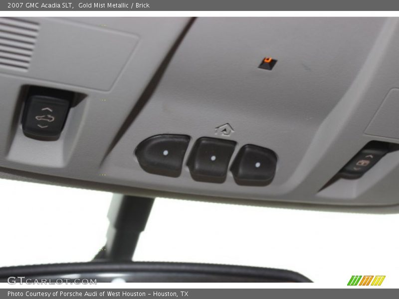 Gold Mist Metallic / Brick 2007 GMC Acadia SLT