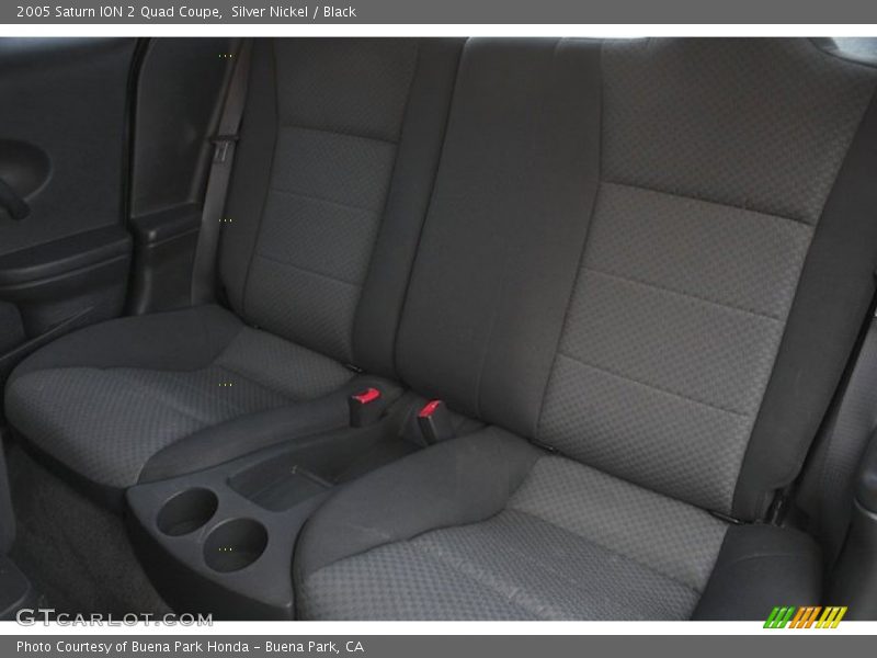 Silver Nickel / Black 2005 Saturn ION 2 Quad Coupe