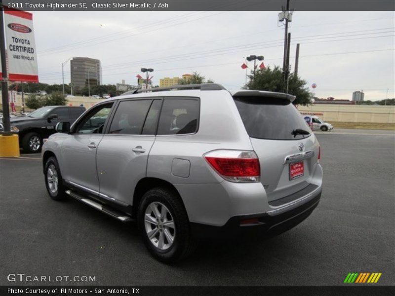 Classic Silver Metallic / Ash 2011 Toyota Highlander SE