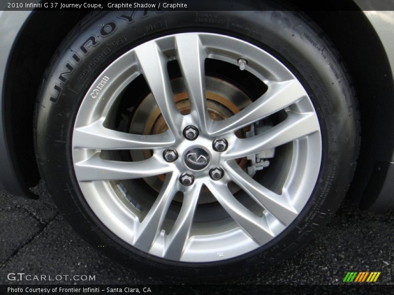 Graphite Shadow / Graphite 2010 Infiniti G 37 Journey Coupe