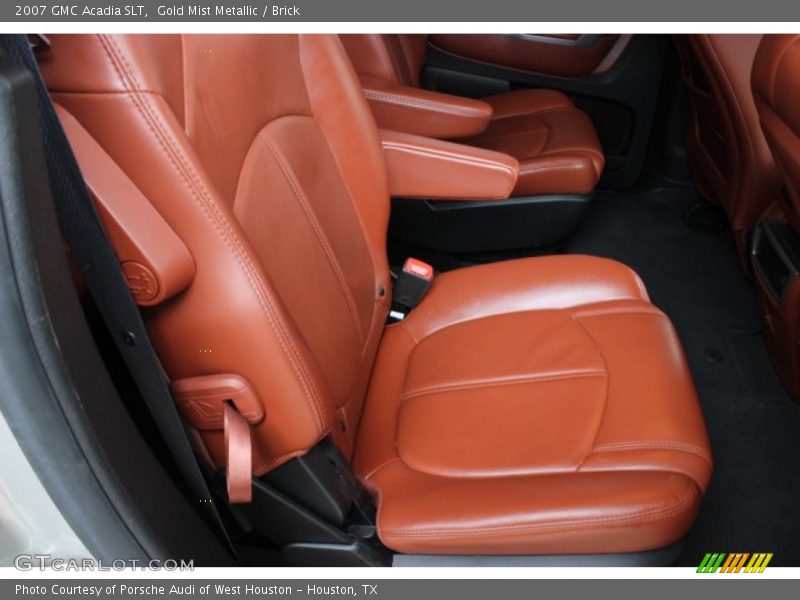 Gold Mist Metallic / Brick 2007 GMC Acadia SLT