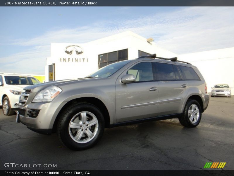 Pewter Metallic / Black 2007 Mercedes-Benz GL 450