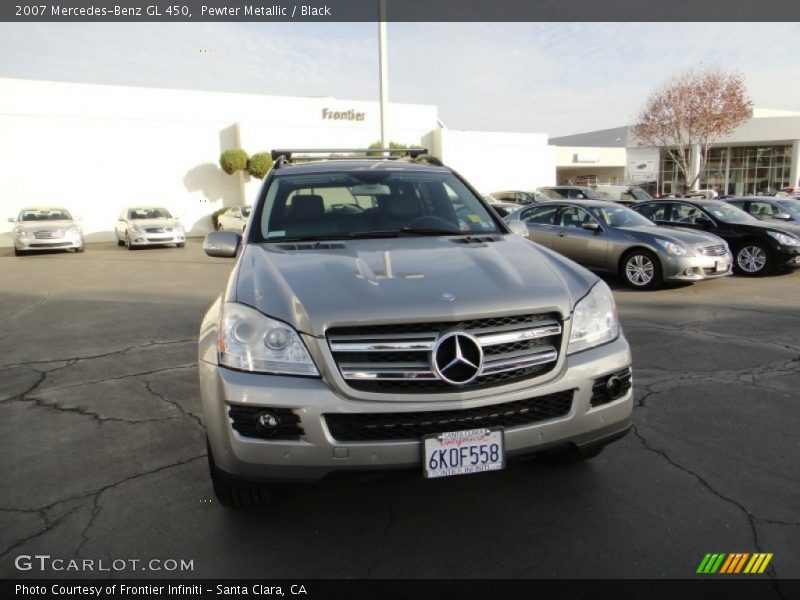 Pewter Metallic / Black 2007 Mercedes-Benz GL 450