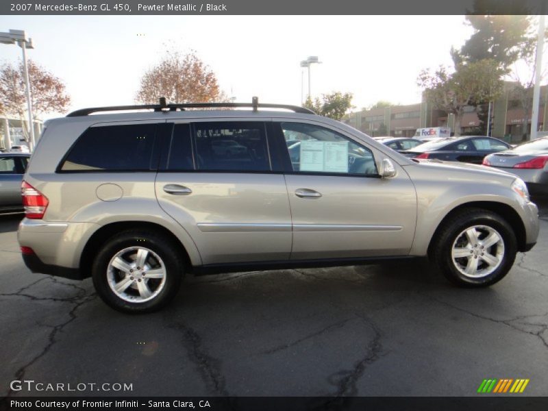 Pewter Metallic / Black 2007 Mercedes-Benz GL 450