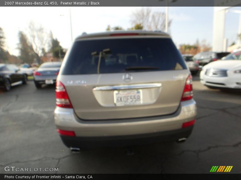 Pewter Metallic / Black 2007 Mercedes-Benz GL 450