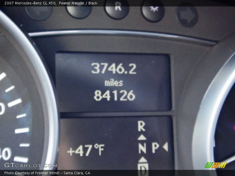 Pewter Metallic / Black 2007 Mercedes-Benz GL 450