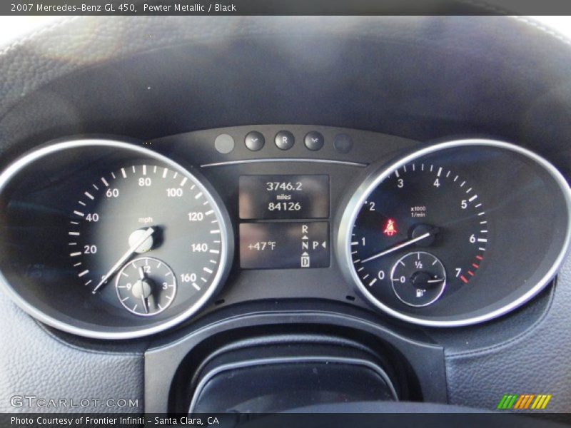 Pewter Metallic / Black 2007 Mercedes-Benz GL 450