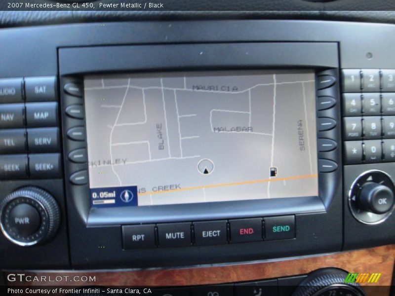 Pewter Metallic / Black 2007 Mercedes-Benz GL 450