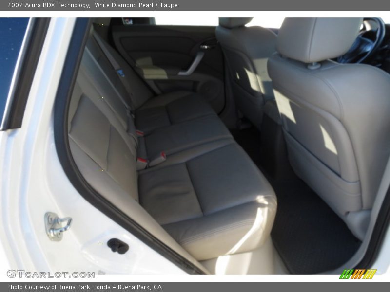 White Diamond Pearl / Taupe 2007 Acura RDX Technology