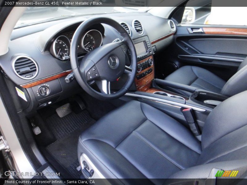 Pewter Metallic / Black 2007 Mercedes-Benz GL 450