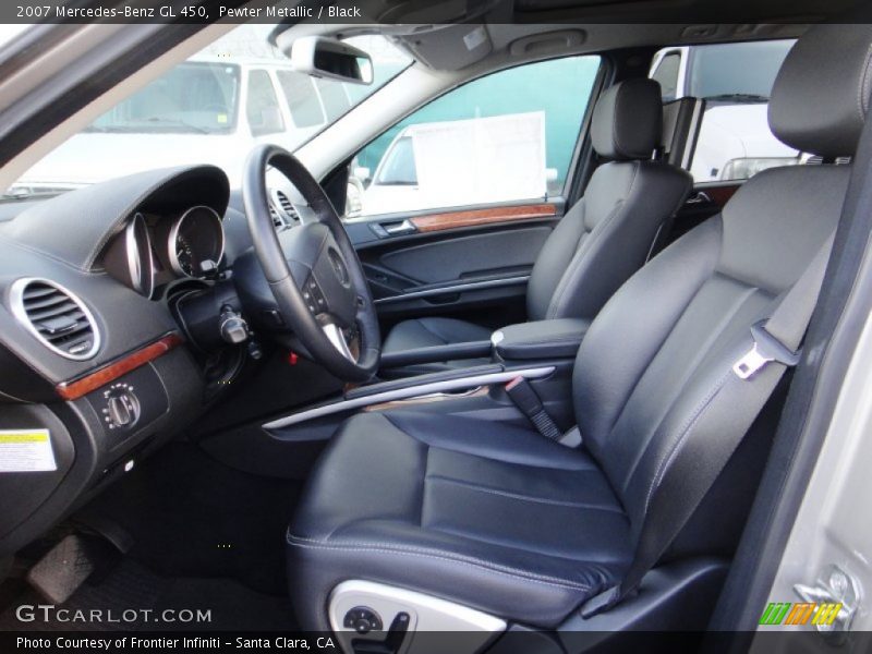 Pewter Metallic / Black 2007 Mercedes-Benz GL 450