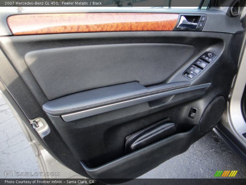 Pewter Metallic / Black 2007 Mercedes-Benz GL 450