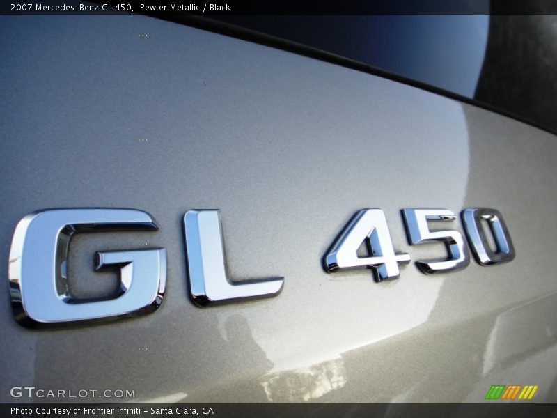 Pewter Metallic / Black 2007 Mercedes-Benz GL 450