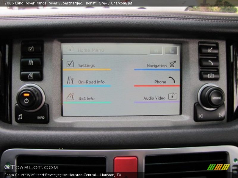 Bonatti Grey / Charcoal/Jet 2006 Land Rover Range Rover Supercharged