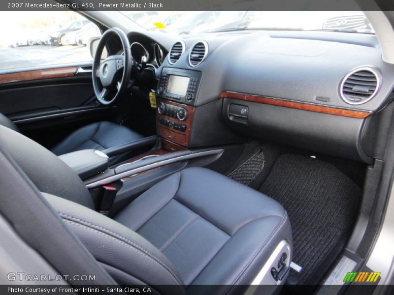 Pewter Metallic / Black 2007 Mercedes-Benz GL 450