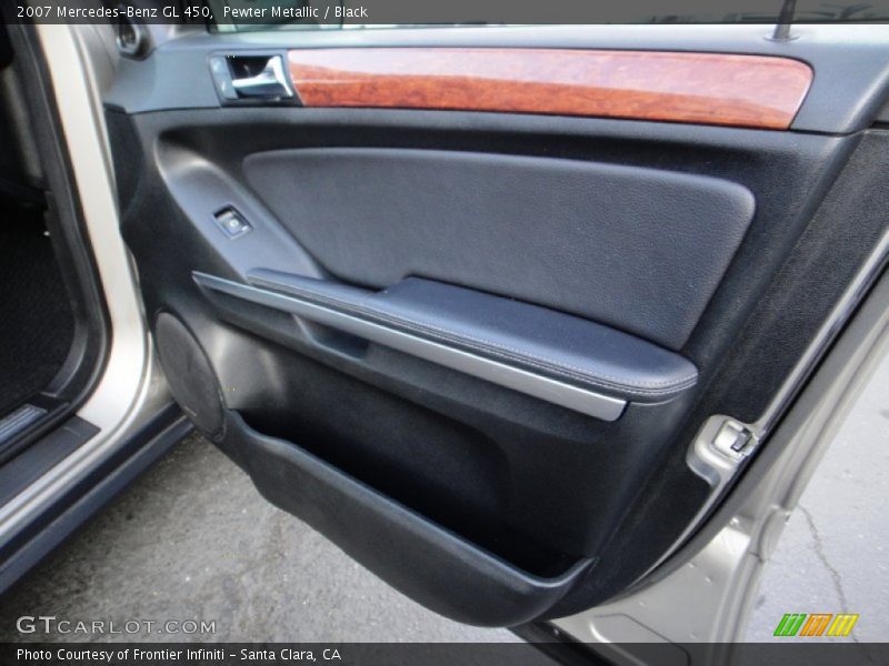 Pewter Metallic / Black 2007 Mercedes-Benz GL 450