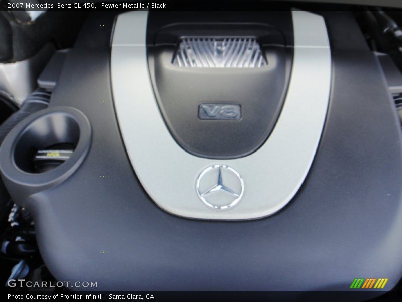 Pewter Metallic / Black 2007 Mercedes-Benz GL 450