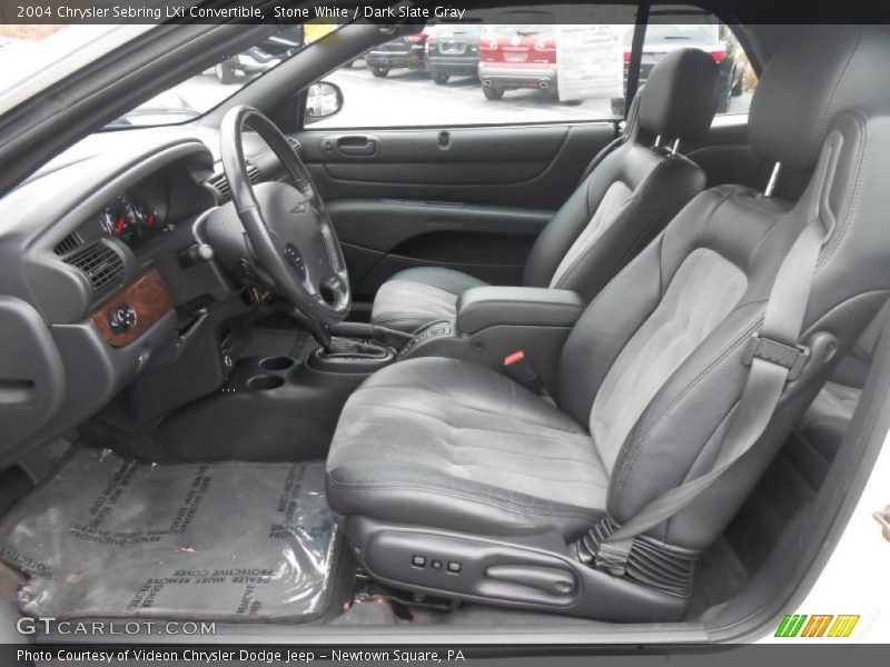 Front Seat of 2004 Sebring LXi Convertible