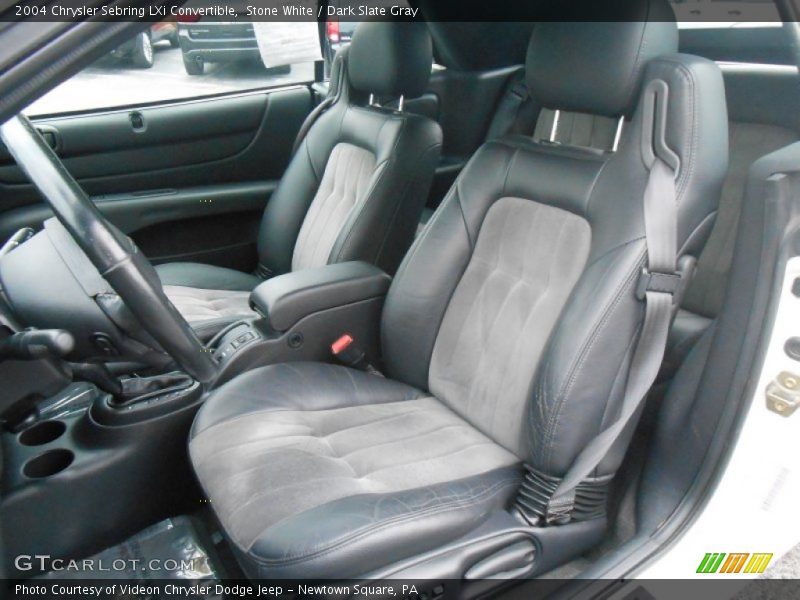 Front Seat of 2004 Sebring LXi Convertible